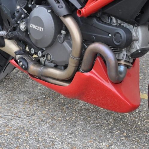 Ducati Monster 1100 Evo bugspoiler  bellypan  onderkuip