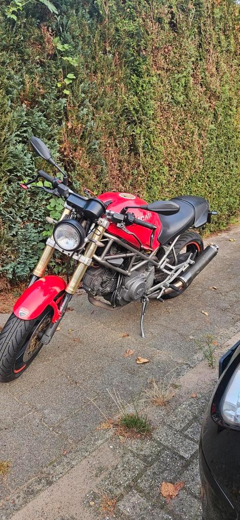 Ducati monster 600 25kw  factuur 1150,-