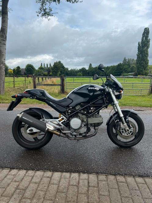 Ducati Monster 620i  2005  Sport uitlaat  A2 op kenteken