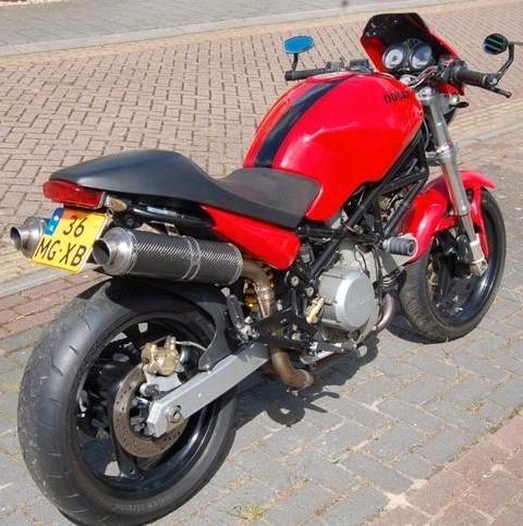 Ducati Monster 620ie , 2002, 24000km, Sil Moto Uitlaat