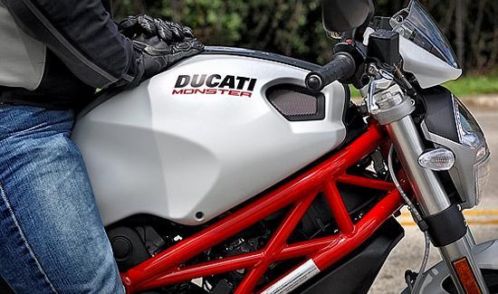 Ducati Monster 796 White, ABS, 2012, ca 3.500 km