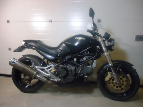 Ducati Monster M900 Dark termignioni uitlaten, nieuwe beurt