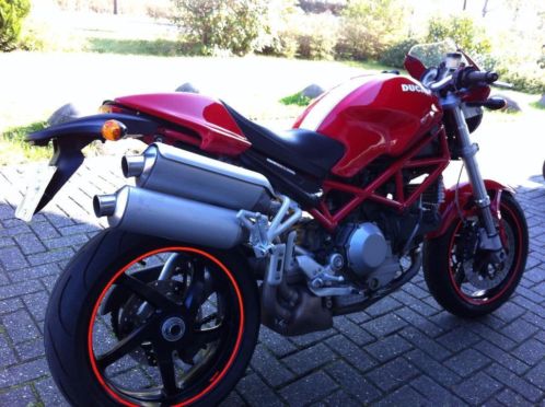 Ducati Monster S2R 1000cc 64Kw Bj 2009 nieuwstaat