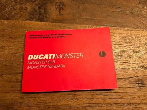 Ducati Monster S2R Gebruiksaanwijzing