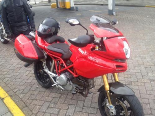 Ducati Multistrada 1000s ds rood fully loaded