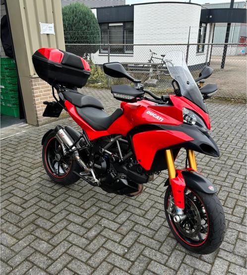 Ducati Multistrada 1200S Topkoffer hlins Rood Performance