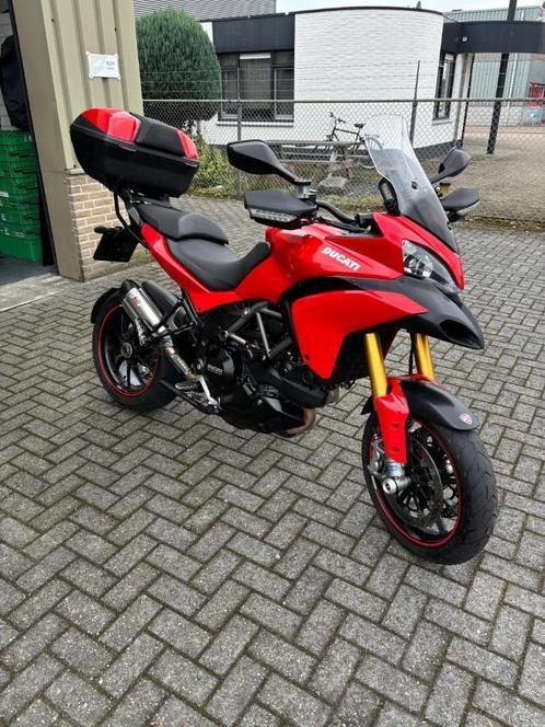 Ducati Multistrada 1200S Topkoffer hlins Rood Performance