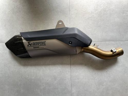 Ducati Multistrada V4 Akrapovic eind demper origineel