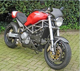 Ducati S4 03901 Custom-made uitlaat 101PK UNIEKE MOOIE MOTOR