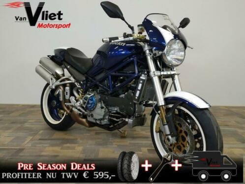 Ducati S4R blauwwit 29177km. (bj 2004) s 4 r monster 1000