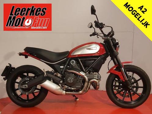 Ducati Scrambler Icon Classic 800 Rood A2 35kW mogelijk 2015