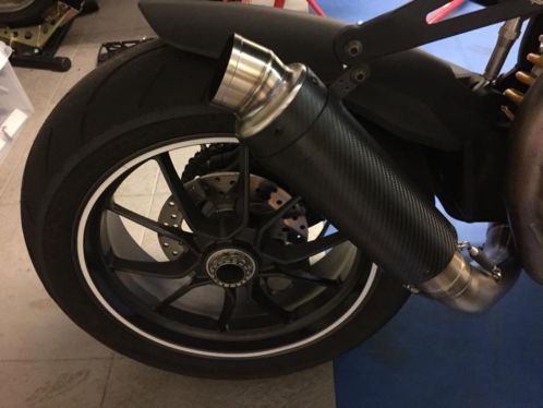 Ducati streetfighter sc project uitlaat demper