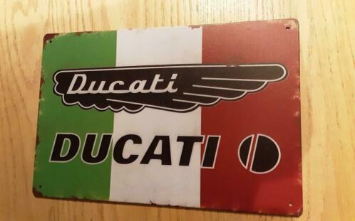 Ducati wandbord garagebord