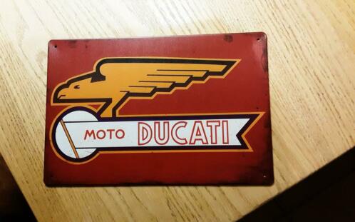 Ducati wandbord garagebord