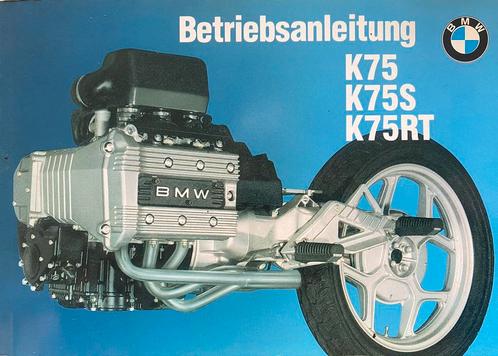 Duitstalige handleiding voor BMW k75 - K75S - K75RT