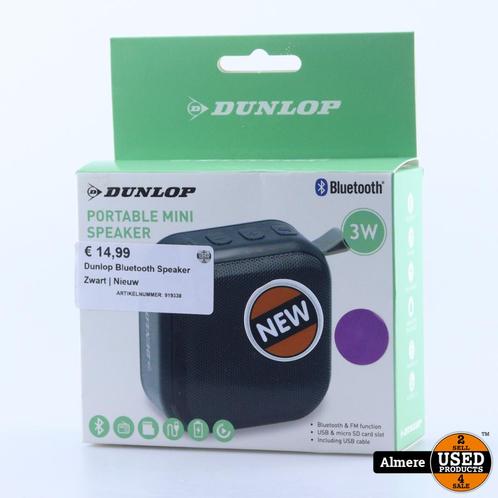 Dunlop Bluetooth Speaker Zwart  Nieuw