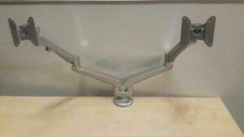 Duo ( ergotron ) LCD  tft arm desk mount ( partij beschi)