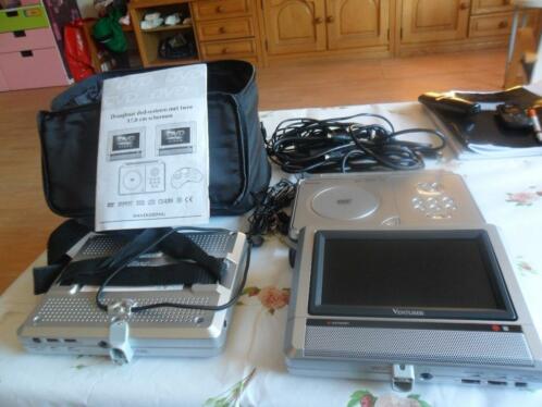 dvd speler met alles bij voor in de auto 25 euro