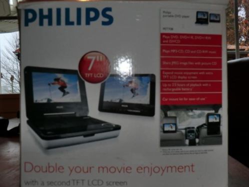 dvd spelers voor in de auto 2 stuks philips