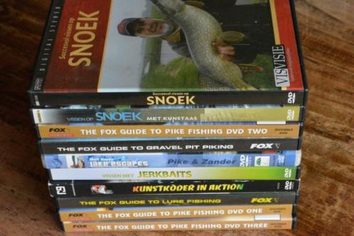 Dvd039s over vissen op snoek