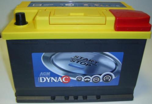 DYNAC 70Ah AGM accu 039s ook voor Start Stop Auto amp Bestelbus