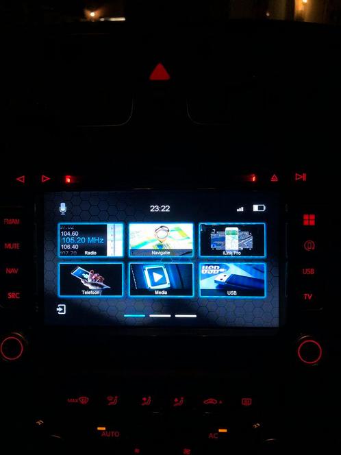Dynavin radio scherm voor Volkswagen Seat Skoda met blu
