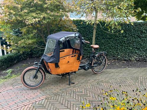 E bakfiets VOGUE Carry 2 blackzwart (2024)