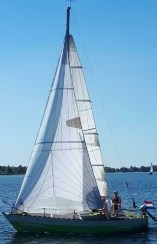 E boat 22ft trailer sailer kajuit zeilboot