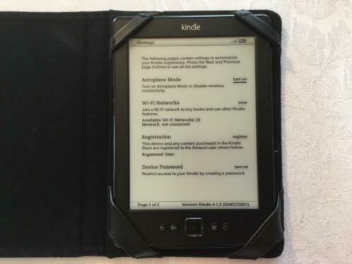 E-book  e-reader Amazon Kindle D01100 Wi-Fi 4e generatie