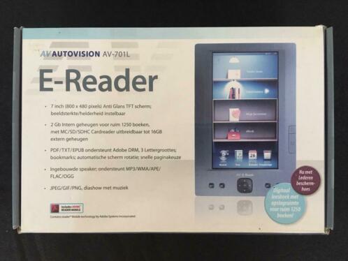 E-reader. Auto vision. AV 701L
