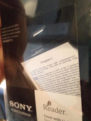 E-reader hoes met lampje
