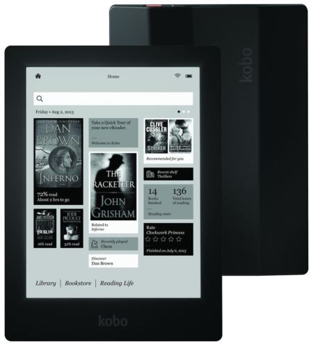 E-reader Kobo Aura HD - NIEUW - Nu Geveild vanaf 0,01