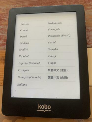E reader Kobo glo met lichtfunctie 6 inch
