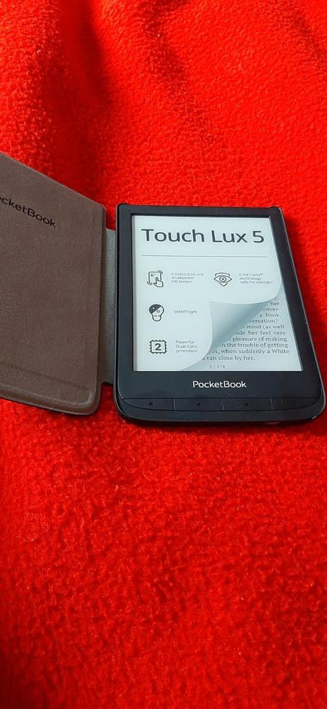 E-reader pocketbook Touch Lux 5 zwart