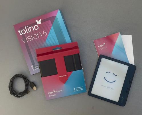 E-reader Tolino Vision 6 (16GB)   Hoes  Originele verpakki