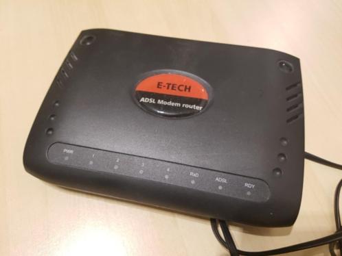 E-Tech ADSL modem router