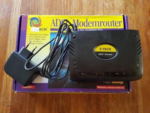 E-Tech ADSL Modemrouter