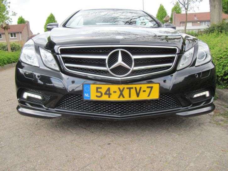 E250 CDI Coupe AMG, 2009 AUTOMAAT,Zwart,LEER, NAVI,CAMERA,F1