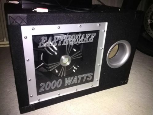 Earthquake 2000 watt subwoofer