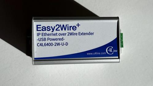 Easy2Wire Internet over 2 aderige kabel converter