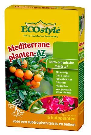 Ecostyle Mediterrane Planten AZ olijf oleander vijg mest 