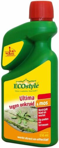 Ecostyle Ultima tegen onkruid amp mos 510 ml concentraat
