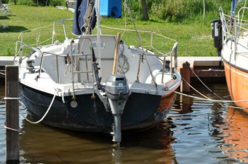 Edel 6 kajuitzeilboot jacht  trailer  8 pk yamaha motor