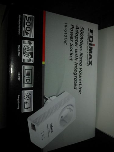 Edimax 500mbps NAno POwerline adapter HP5101AC