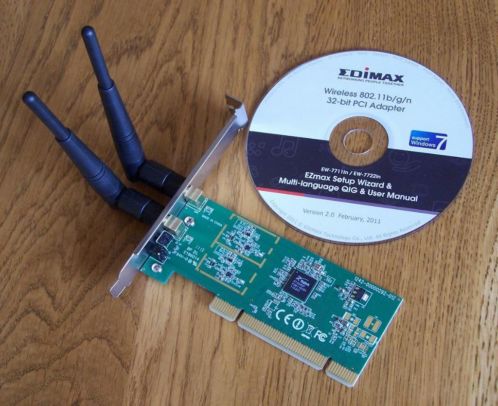 Edimax draadloze netwerkkaart 300Mbps PCI