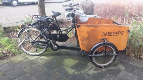 Een goeie babboeBig bakfiets te koop