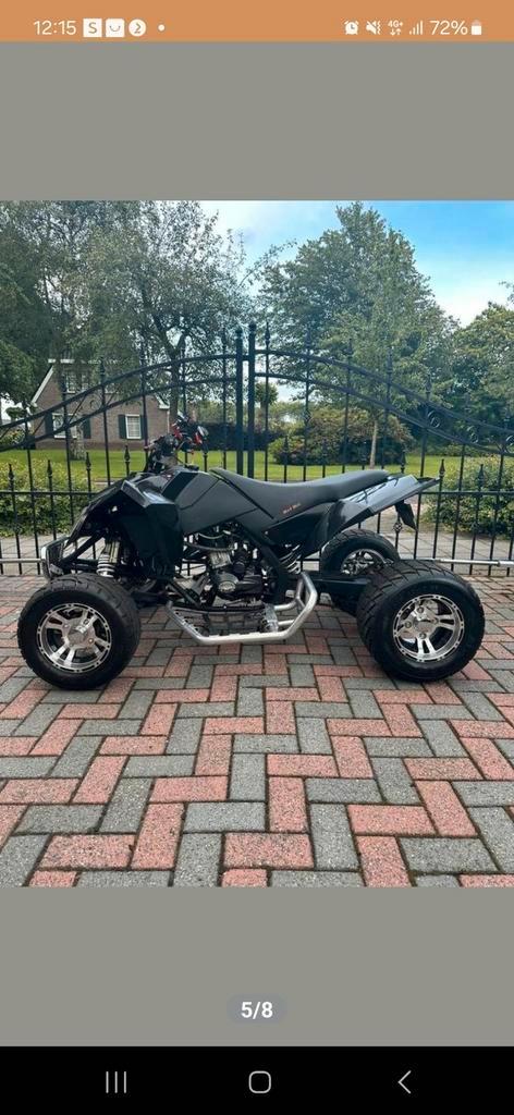 EGL MADMAXX QUAD 250 CC auto kenteken