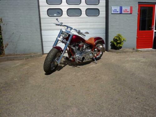 eigenbouw custom Harley  samps 40th year anniversary 110Se