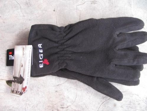 eiger fleece glove thinsulate hand schoenen