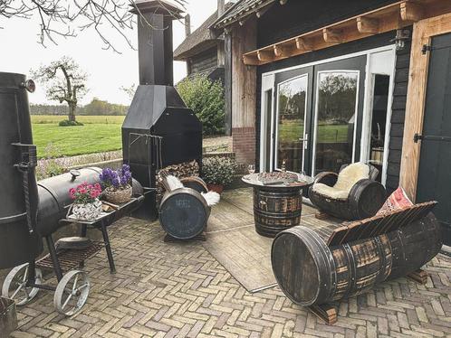 Eiken Loungeset Tuinset lounge tuin set Whisky  Wijn NIEUW